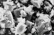 Silicone carbide before it is processed with wet milling